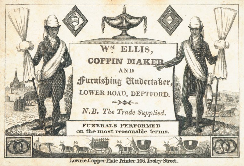 Ticaret kartı, William Ellis by English School