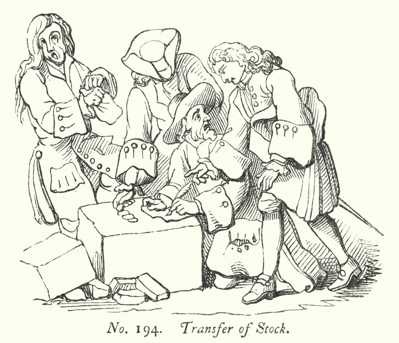 Stok Transferi (gravür) by English School
