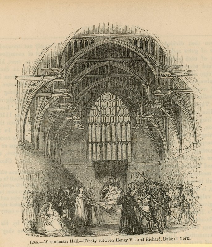 Henry VI ve Richard, York Dükü arasındaki anlaşma by English School