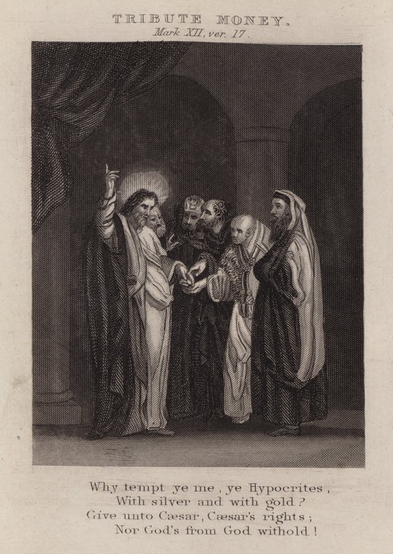 Haraç parası, Mark XII, ver 17 (gravür) by English School