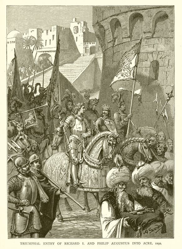 Richard I ve Philip Augustus
