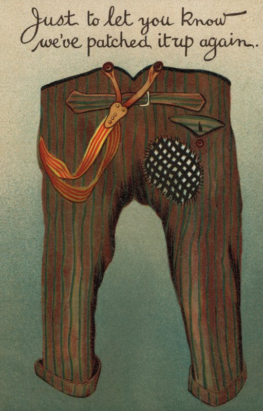 Pantolon yamaları (renkli lito) by English School