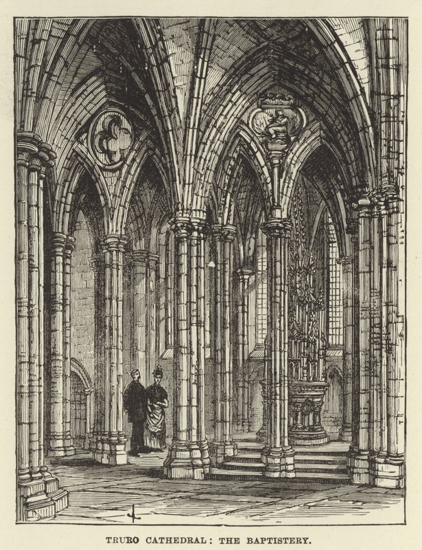 Truro Katedrali, vaftizhane by English School