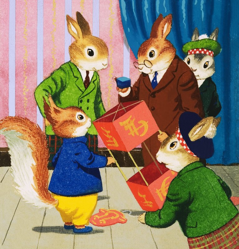 Tufty ve uçurtma by English School