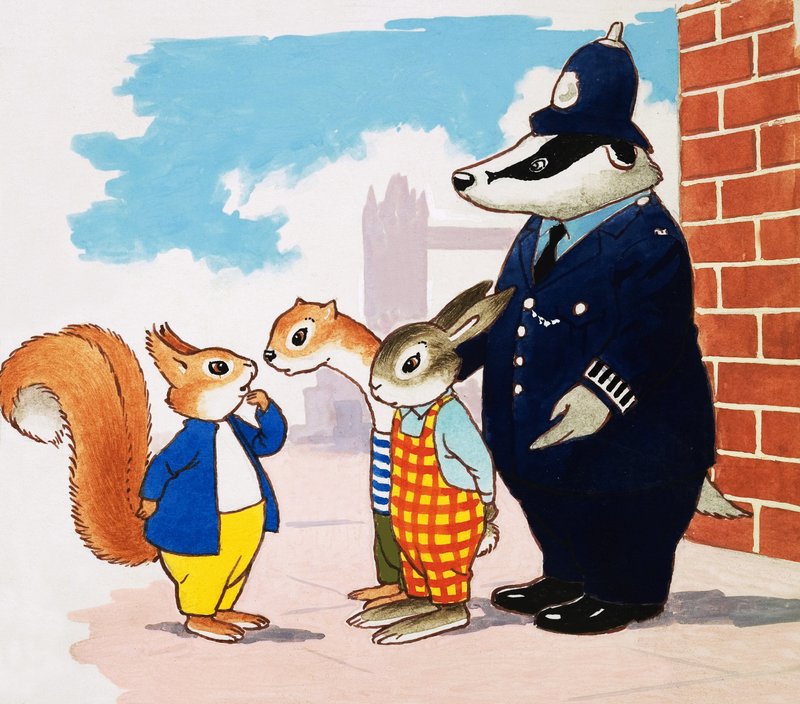 Tufty ve polis by English School