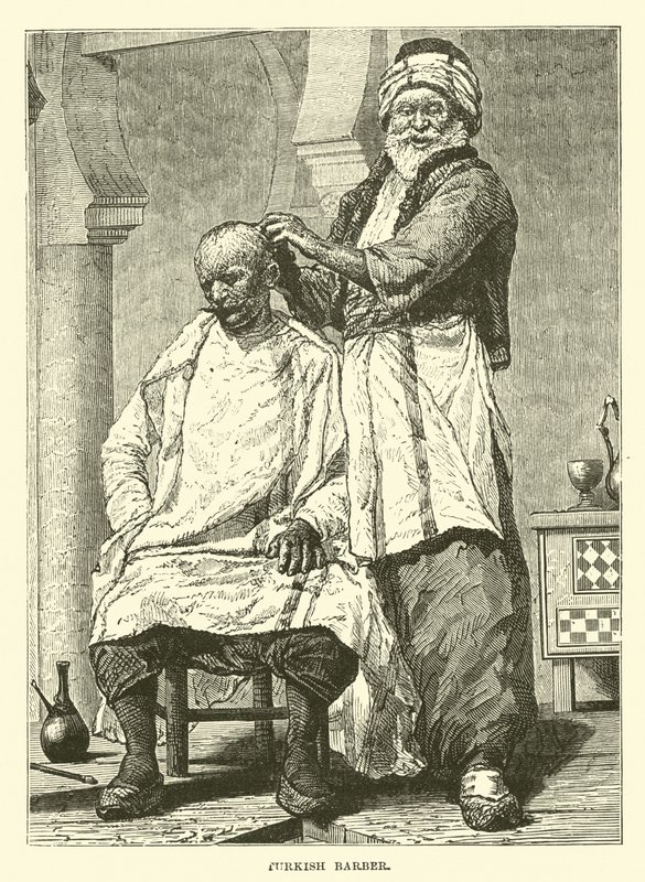 türk berber by English School