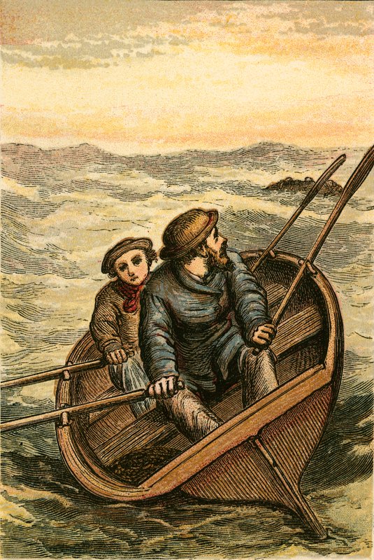 Leask ve küçük oğlu tarafından Stromness