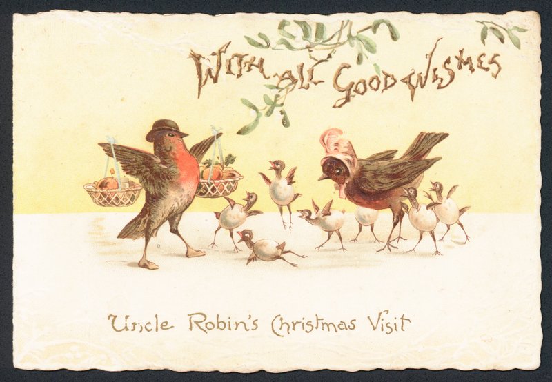 Robins Amca Noel Ziyareti, Noel Kartı by English School
