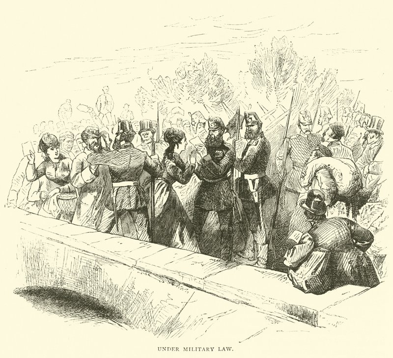 Askeri Kanuna Göre, Mart 1871 by English School