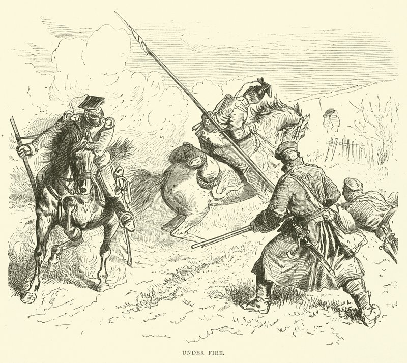 Ateş altında, Eylül 1870 by English School