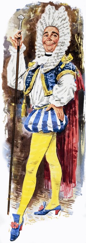 Tanımlanamayan 18. yüzyıl züppe by English School