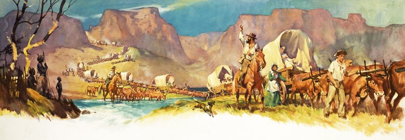 Tanımlanamayan Afrika sahne by English School