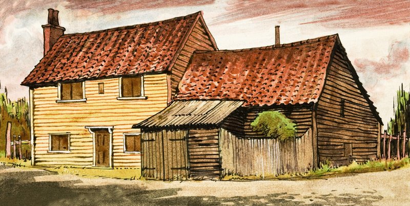 Unidentified house by English School
