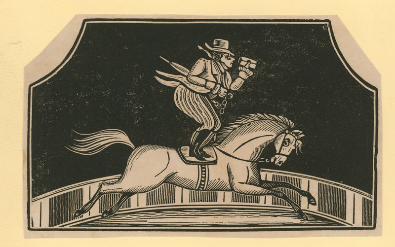 İsimsiz sirk sahnesi: Horse Rider by English School