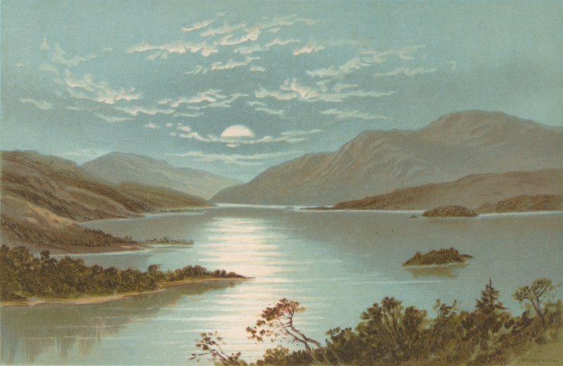 Üst Uç - Loch Lomond by English School