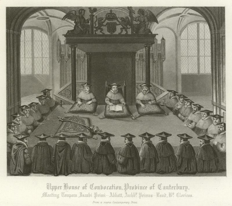 Üst Meclis Toplantısı, Canterbury Eyaleti by English School
