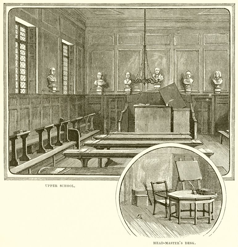Yüksek okul. Baş-Ustalar Masası by English School