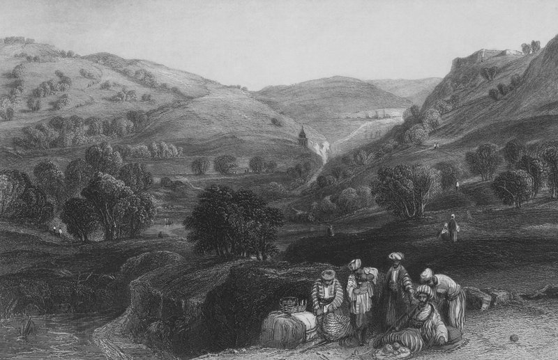Yehoşafat Vadisi ve Kedron Çayı by English School