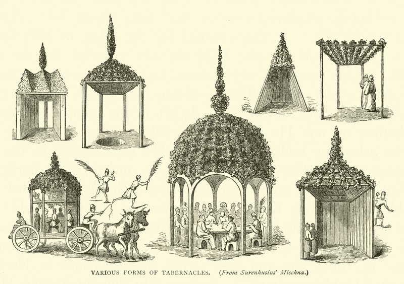 Çeşitli Tabernacles formları by English School