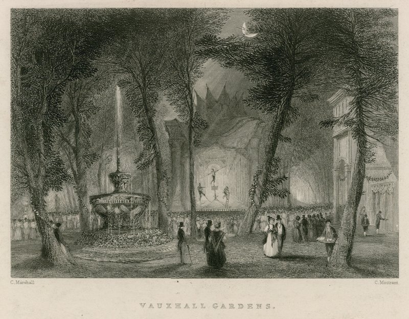 Vauxhall Bahçeleri, Londra by English School