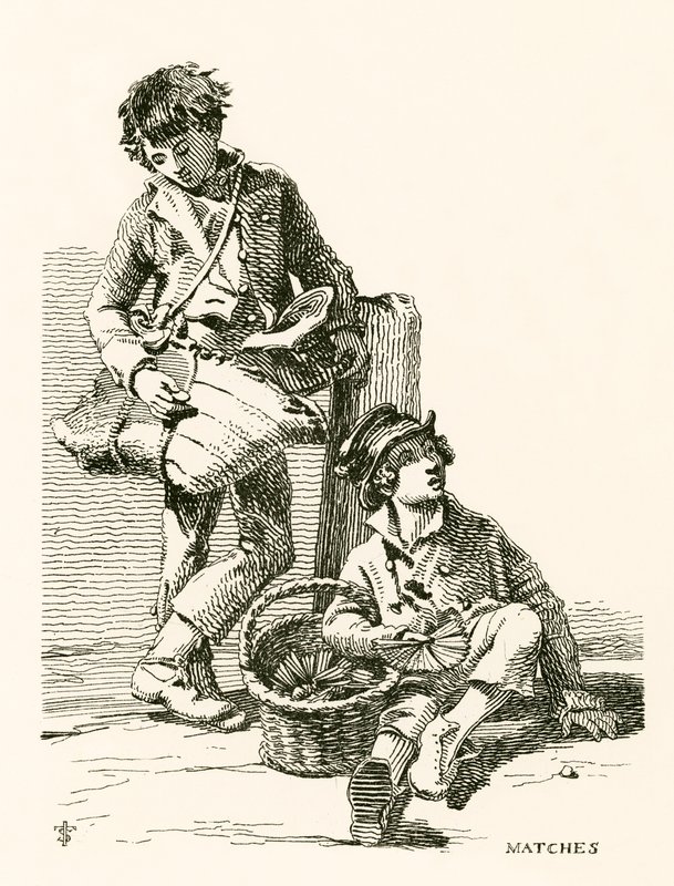 kibrit satıcısı by English School