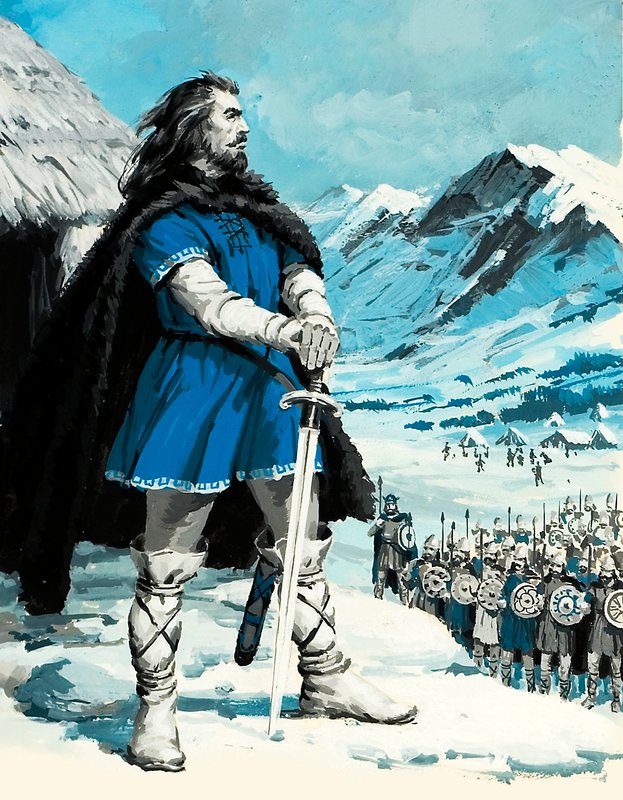 Vercingetorix by English School