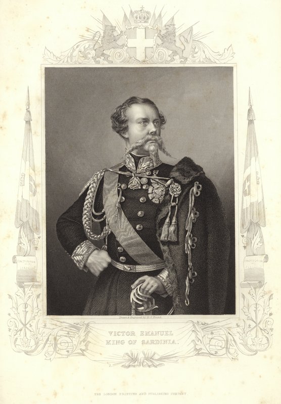 Sardunyalı Victor Emmanuel II by English School