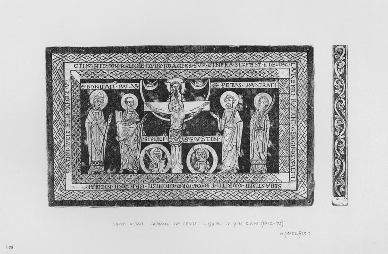 Victoria ve Albert Müzesi: Süper Altar, Alman, 12. yüzyıl by English School