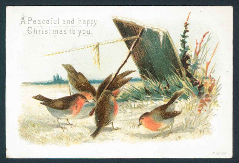 Victoria Noel kartı - Size huzurlu ve mutlu bir Noel by English School