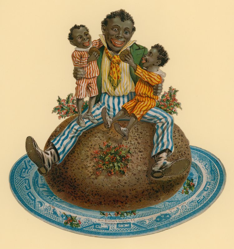 Victoria Noel pudingi illüstrasyon by English School