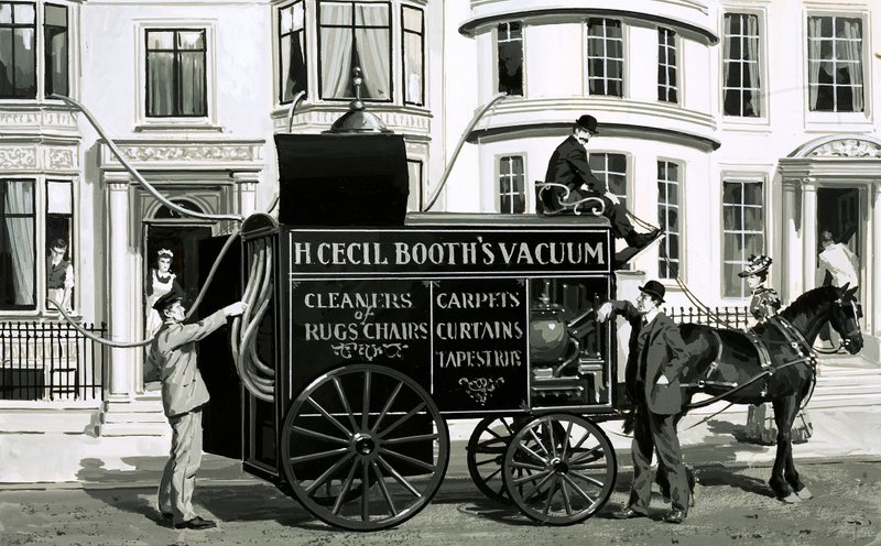 Victoria temizlik hizmeti, H Cecil Booth by English School
