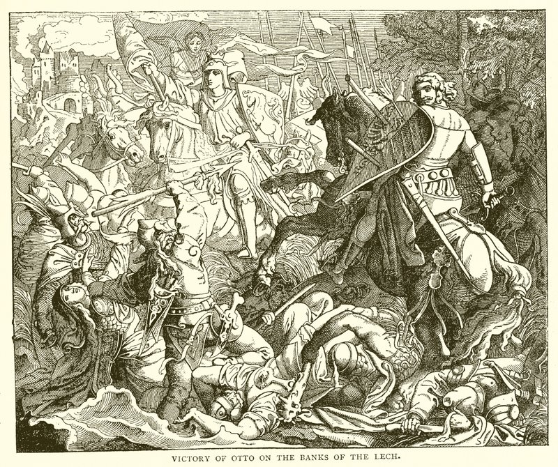 Otto'nun Lech Kıyılarındaki Zaferi by English School