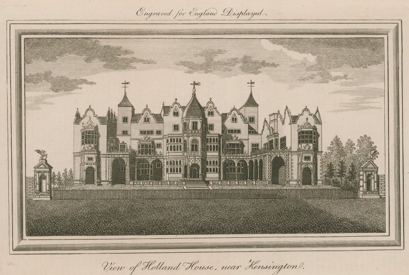Kensington yakınlarındaki Holland House