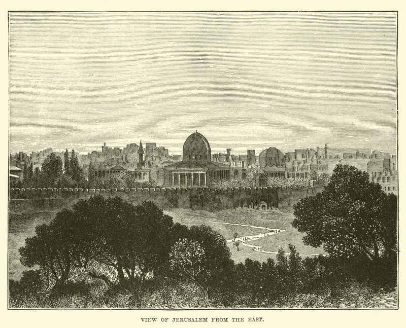 Doğudan Kudüs'e bakış by English School