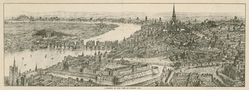 Kral Henry VIII zamanında Londra