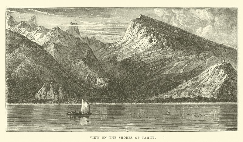 Tahiti kıyılarında görüntüle by English School