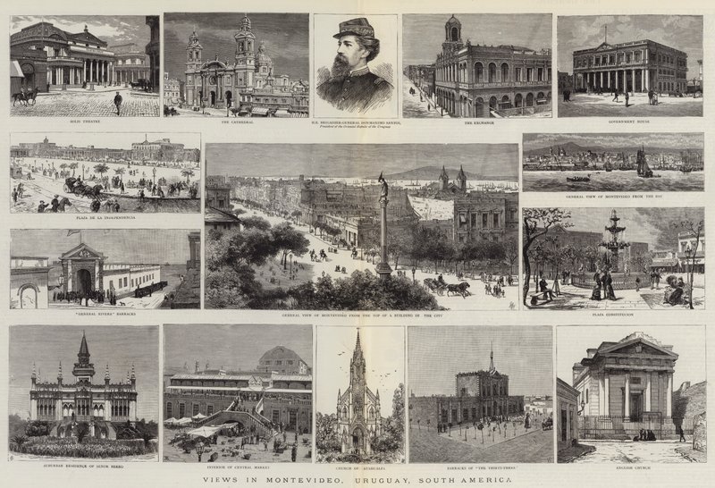 Montevideo, Uruguay, Güney Amerika