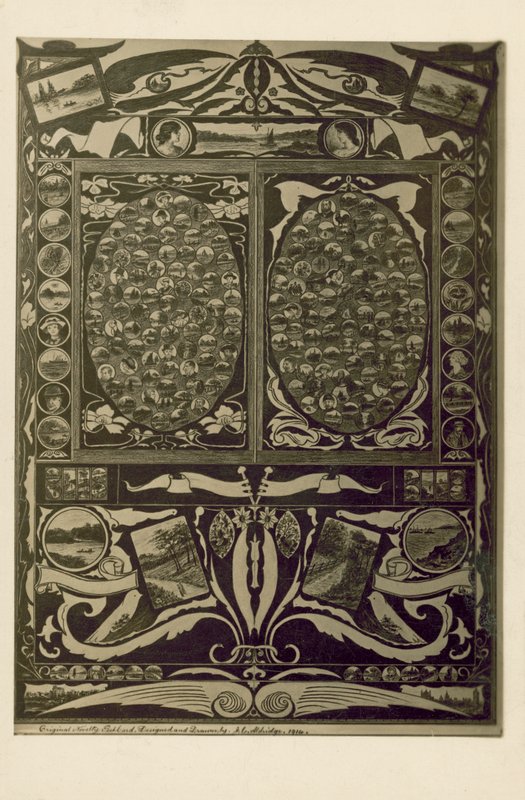 İnsanların ve kırsal sahnelerin kısa hikayeleri (litho) by English School