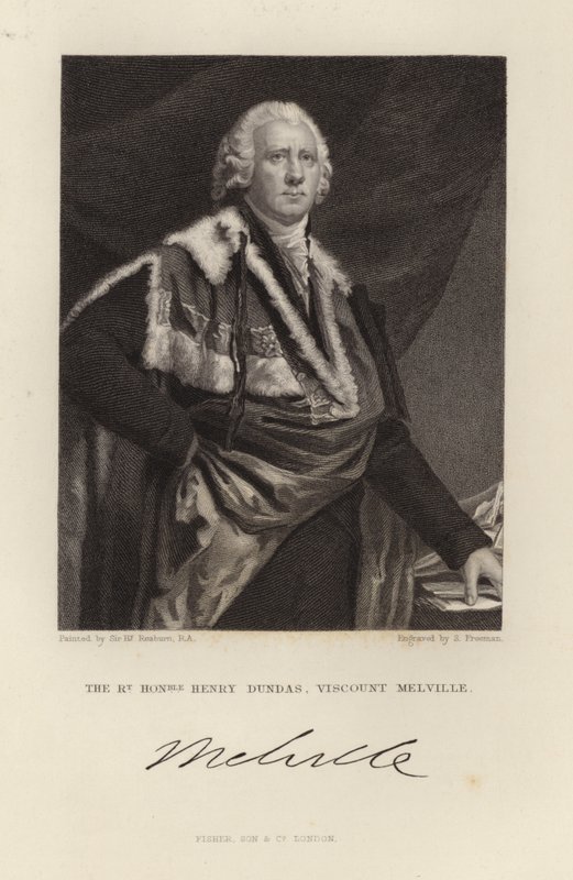 Vikont Melville by English School