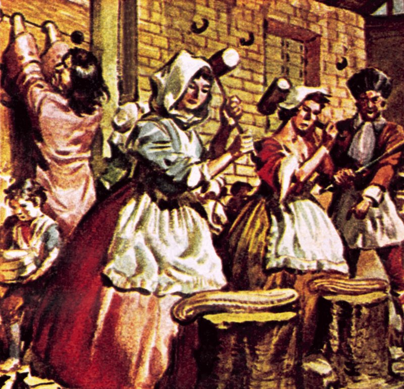 Newgate hapishanesine ziyaret by English School