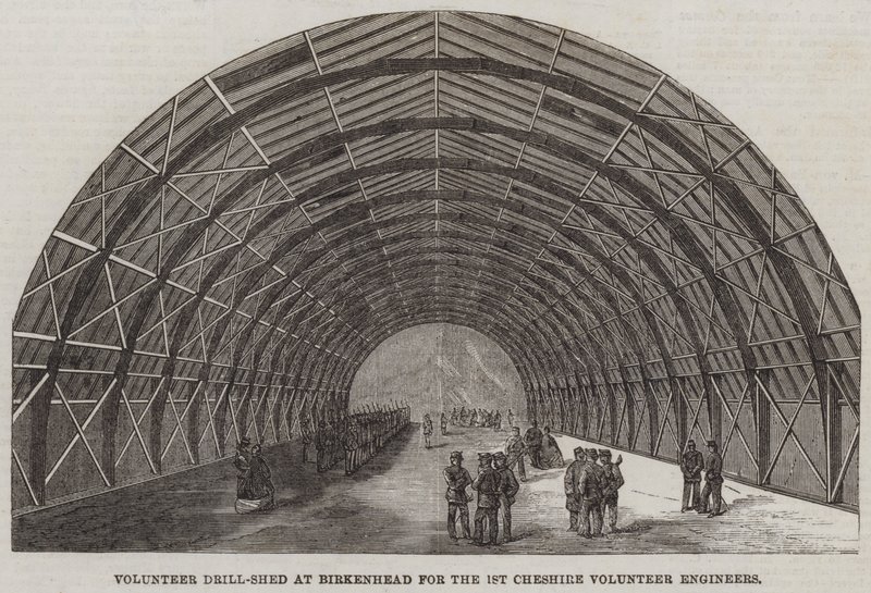 1. Cheshire Gönüllü Mühendisleri için Birkenhead