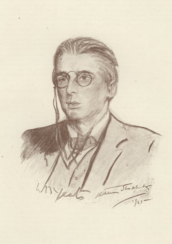 WB Yeats, İrlandalı şair by English School