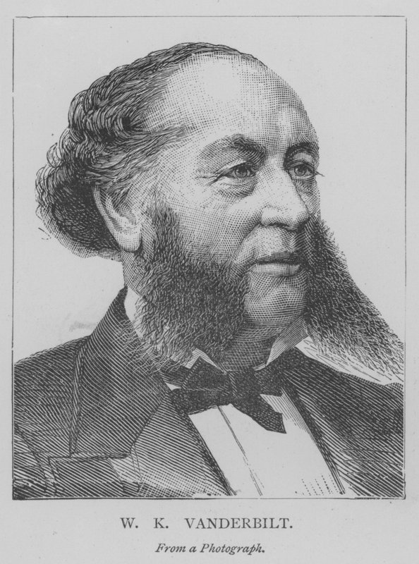 W K Vanderbilt (gravür) by English School