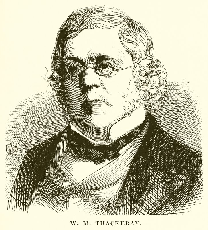 W.M. Thackeray by English School