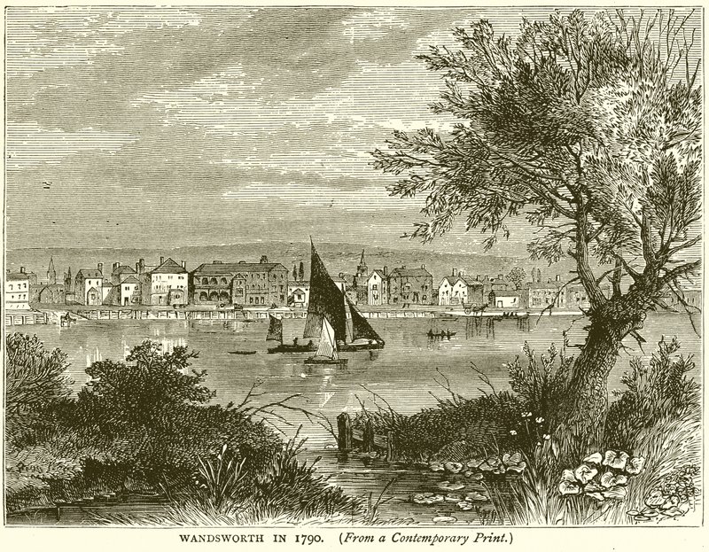 1790 yılında Wandsworth by English School
