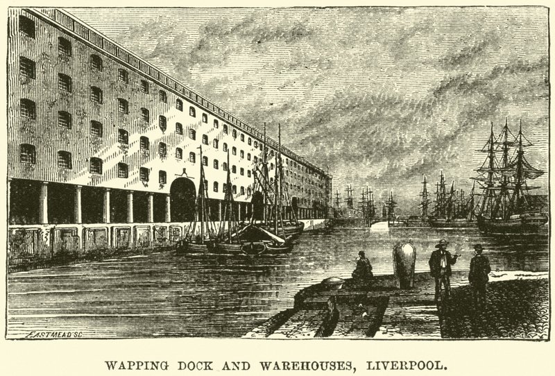 Wapping Dock ve Depolar, Liverpool by English School
