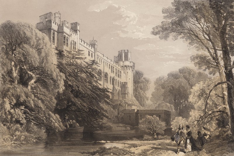 Warwick Kalesi, Warwickshire by English School