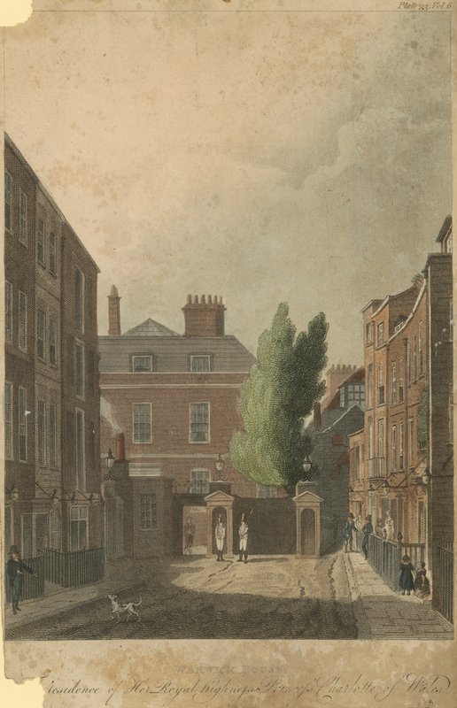 Warwick House, Majesteleri Galler Prensesi Charlotte