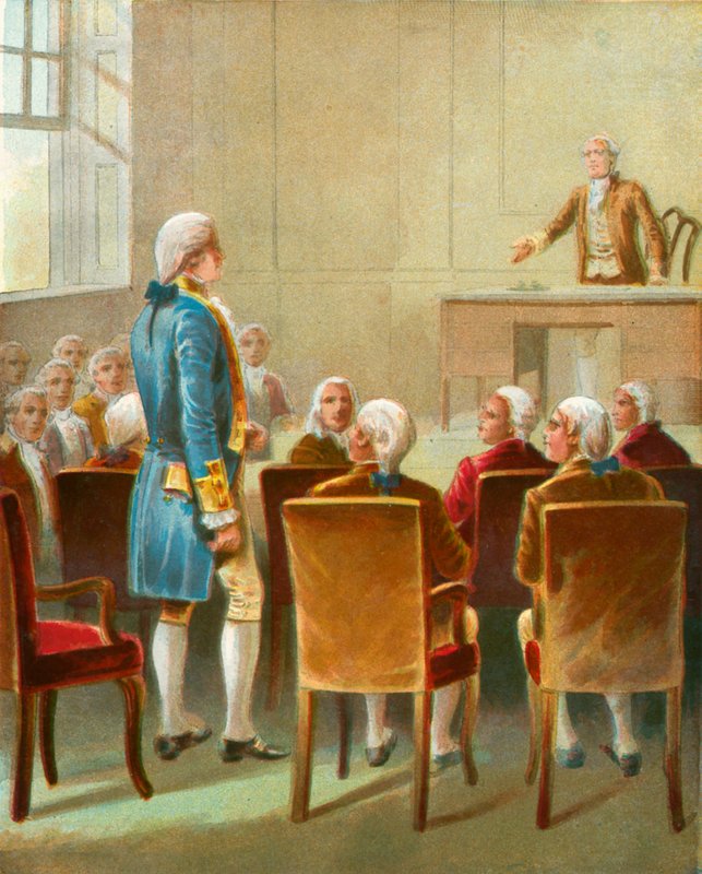 Başkomutanlığa Washington seçildi by English School