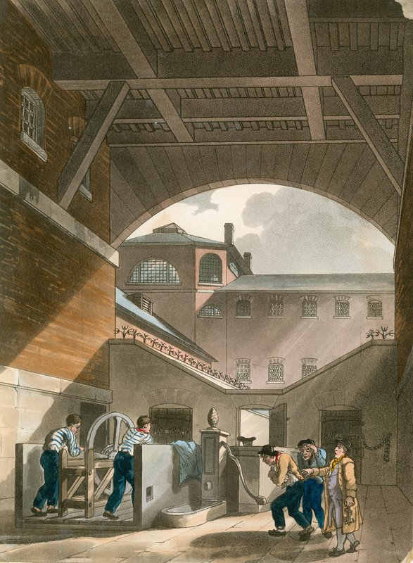 Su Banyosu, Coldbath Fields Hapishanesi by English School
